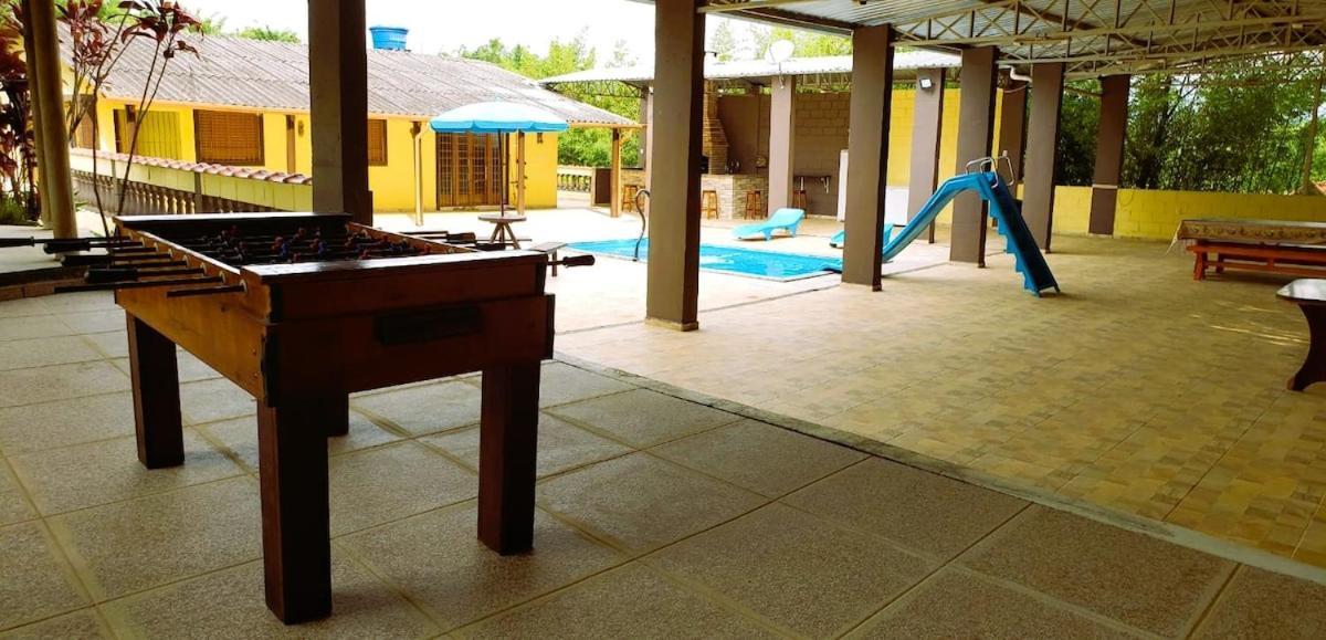 Chacara Charmosa Com Piscina, Campo De Futebol Villa Guaratingueta Ngoại thất bức ảnh